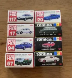 カプセルトミカ 7台セット まとめ売り - メルカリ