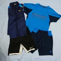 GIRAUDIN ウェア 140 プーマ130 NIKEパンツ M サッカー