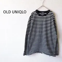 Z オールドユニクロ OLD UNIQLO Y2K 90s ボーダーロンT 長袖