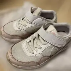 Nike スニーカー 18cm ホワイト/ピンク