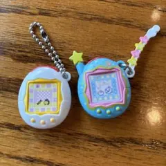 たまごっち ミニチュア キーホルダー 2点セット