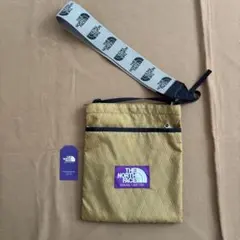 美品THE NORTH FACE パープルレーベル　X-PACサコッシュ 茶系