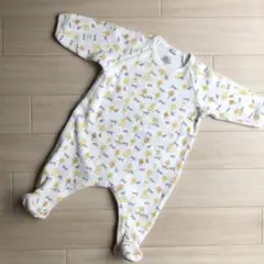 petitbateau プチバトー ロンパース 6m