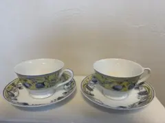 未使用品　ノリタケ　サンレモカップ&ソーサー　2客セット