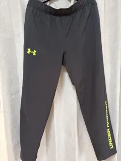 UNDER ARMOUR ブラック ジャージパンツ 2XL