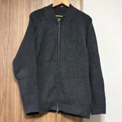 ジップアップカーディガン カーディガン
