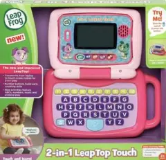 LeapFrog 2in1 知育タブレット ピンク 英語学習 おもちゃのサムネイル