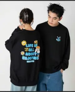 wego アソートグラフィックプルオーバー L