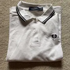Fred Perry ホワイト ポロシャツ