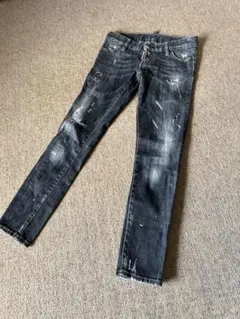 ディースクエアード　ダメージスキニーデニム　希少サイズ34