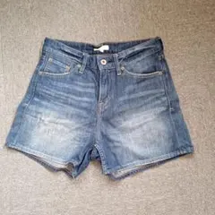 earth デニムショートパンツ