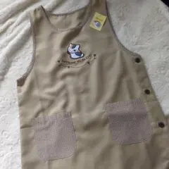 新品タグ付き夏目友人帳　ニャンコ先生エプロン M〜L