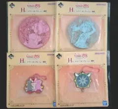 カードキャプターさくら一番くじ　H賞4点セット　ラバーコレクション