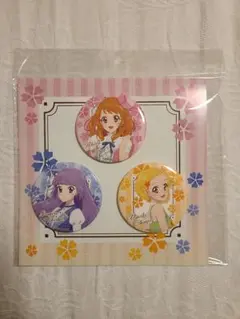アイカツスターズ 桜庭ローラ 缶バッチ ポストカード イースター