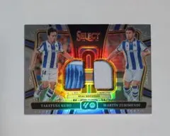 久保建英 2025 PANINI デュアルジャージカード スビメンディ レリック