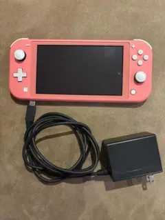 Nintendo Switch Lite コーラル 充電器付き