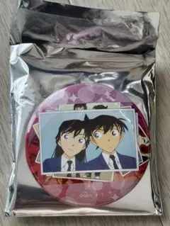 名探偵コナン EDコレクション 缶バッジ 工藤新一 毛利蘭