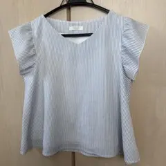 アストリアオディール　ストライプブラウス