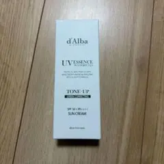 d'Alba グリーントーンアップサンクリーム　新品未使用　サンプル付き