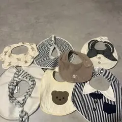 MARLMARL２枚入り　ベビー用スタイ7点セット