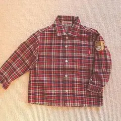 ミキハウス ネルシャツ