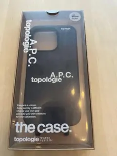 A.P.C. Topologie デニムバンプフォンケース 15pro