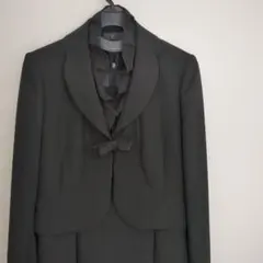 【美品】ブラックワンピースフォーマル　　S