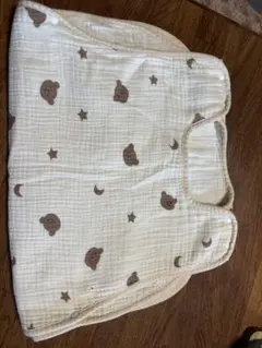 クマと星デザイン スリーパー2枚セット