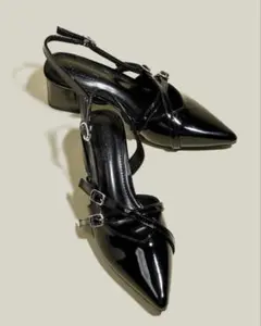 パンプス 黒 27cm SHEIN