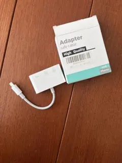 iPhone SDカードリーダー 3in1　lightning