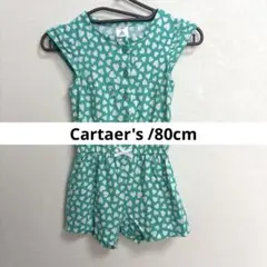 【Cartaer's】《美品》コストコ　カーターズ　ロンパース　ハート　80のサムネイル