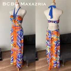 Bcbgmaxazria トロピカル ホルターネック ロングドレスのサムネイル