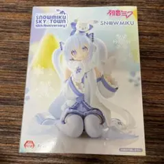 初音ミク　ぬーどるストッパーフィギュア　雪ミク スカイタウン10th ver.