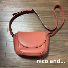 nico and… ニコアンド お財布サッチェルショルダーバッグ