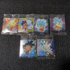 ドラゴンボールウエハース超絶感謝の十周年　6種類まとめ売り
