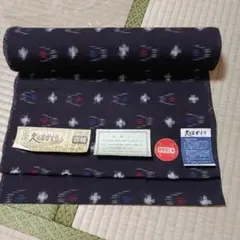 未使用・新古品】着物地 反物2点セット 備後絣 阿波しじら 綿100% 正