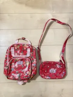 キャスキッドソン 花柄リュックとショルダーバッグセットCath Kidston