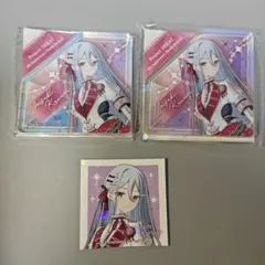 プロセカ　宵崎奏　ダイヤ型オーロラアクリルブロック　感謝祭5th