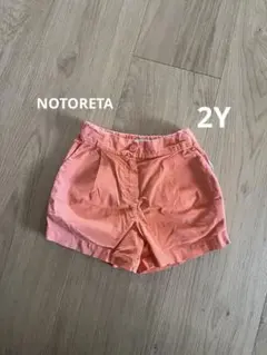 NOTORETA オレンジ ショートパンツ 24m