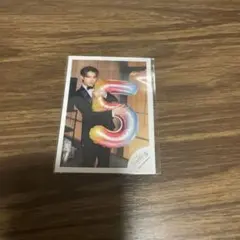 向井康二　SnowMan HOLIDAY greeting ミニフォトステッカー