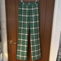 MM6 Maison Margiela グリーンチェックパンツのサムネイル
