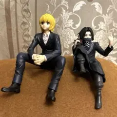 ハンターハンター プライズ ぬーどるストッパー クラピカ フェイタン 2種セット