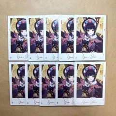 原神】原神fes チェキ ホログラムカード ディシア - メルカリ