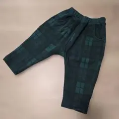 dev!rock チェック柄パンツ ダークグリーン