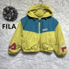 フィラ　TEG TEG ブロックジャケット イエロー　【130】 名前入り