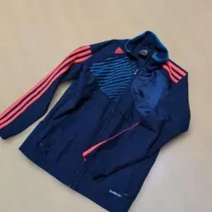 140★adidas アディダス★ウインドブレーカー★シャカシャカ★ジュニア