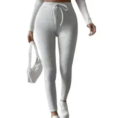 SHEIN ライトグレー スウェットパンツ 裏起毛 XSサイズ