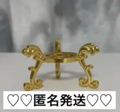 天然石スフィアを置く金属製の台座　シルバー ゴールドも入荷してますよ❤️小サイズ