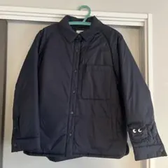 ユニクロ パフテックシャツジャケット ANYA HINDMARCH 紺色　M