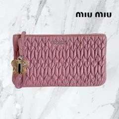 miu miu ミュウミュウ マテラッセ チェーンショルダーバッグ RUBINO 